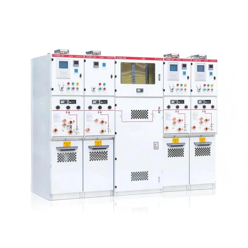 Appareillage de commutation isolé solide en métal 12kV