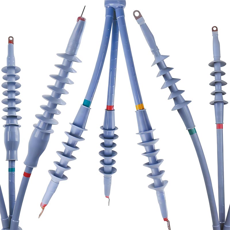 Kit de terminaison de câble rétractable à froid